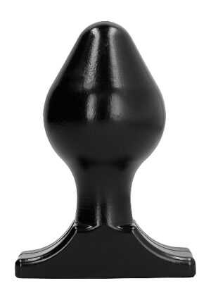 Butt Plug All Black 16 cm 8 Inch