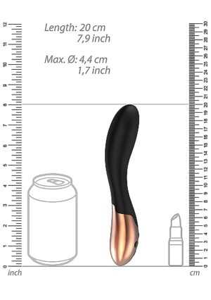 ElectroShock - Heating Vibrator - Posh - Black - Afbeelding 4