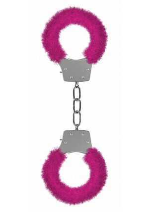 Pleasure Handcuffs Pink Furry (87gram)