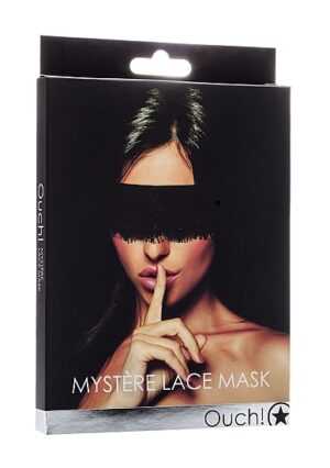 Mysthre Lace Mask - Black - Afbeelding 3