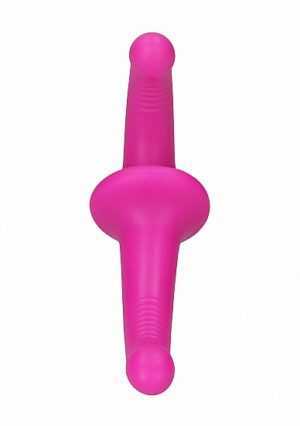 Ouch! - Silicone Strapless Strapon - Pink - Afbeelding 3