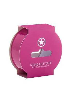 Non Sticky Bondage Tape - 17.5 Mtr x 2cm - Pink