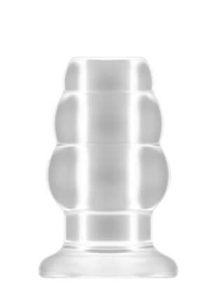 Sono - No.50 - Medium Hollow Tunnel Butt Plug - 4 Inch - Tra