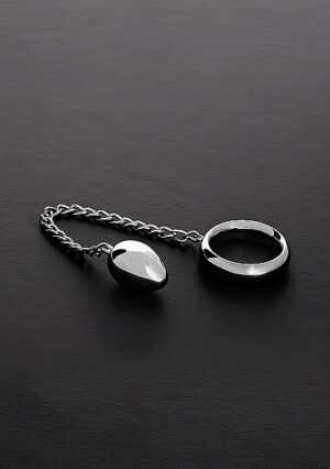 Triune - Donut C-Ring Anal Egg (45/45mm) with chain