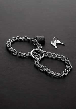 Triune - Steel Chain Cuffs