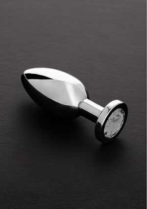 Triune - Jeweled Butt Plug CUBIC ZIRCON - Large