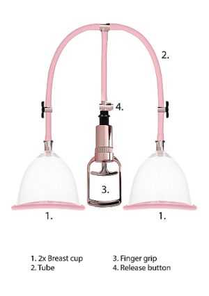 Breast Pump Set Large - Rose Gold - Afbeelding 10