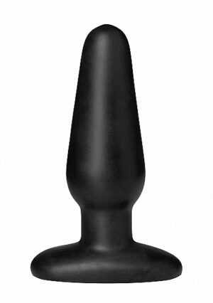 Platinum Premium Silicone - The Tru Plug - Taper - Black