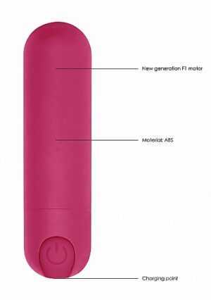 7 Speed Rechargeable Bullet - Pink - Afbeelding 10