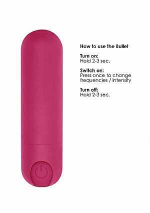 7 Speed Rechargeable Bullet - Pink - Afbeelding 11