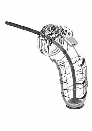 Model 17 - Chastity - 5.5" - Cage with Silicone Urethal Sounding