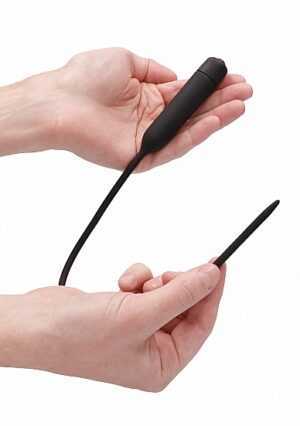 Silcone Vibrating Bullet Plug Extra Long - Urethral Sounding - B - Afbeelding 7