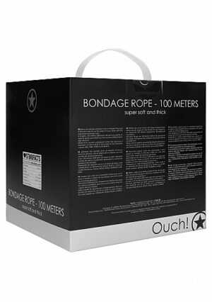 Bondage Rope - 100 Meters - Black - Afbeelding 3