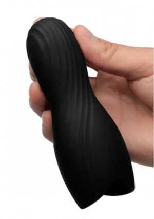 Silicone Penis Head Pleaser - Black