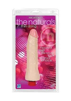 The Naturals - 7 inch Dong Thin - White - Afbeelding 3