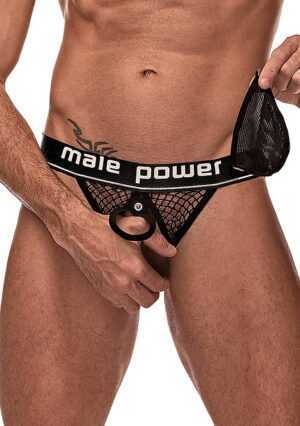 Cockpit - Cockring Jock - black - S/M - Afbeelding 3