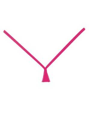 Adore Wetlook Panty - Hot Pink - O/S - Afbeelding 3