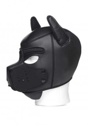Spike Neoprene Puppy Hood - Black - Afbeelding 10