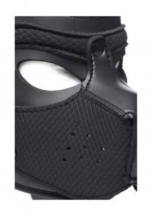 Spike Neoprene Puppy Hood - Black - Afbeelding 11