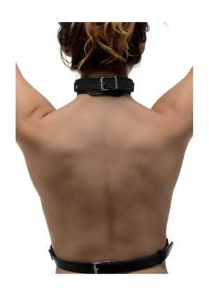 Female Chest Harness -  Black - Afbeelding 7