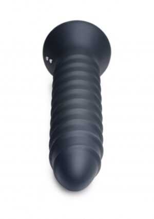 Power Screw 10X Spiral Silicone Vibrator - Pink - Afbeelding 5