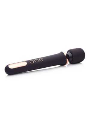 Scepter 50X Silicone Wand Massager - Black/Gold