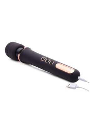 Scepter 50X Silicone Wand Massager - Black/Gold - Afbeelding 5