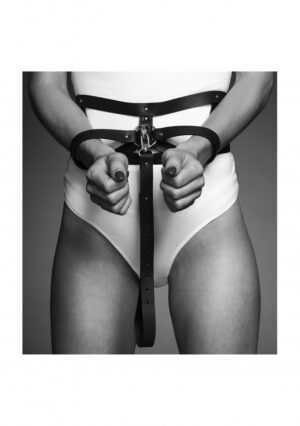 MAZE - Wide Belt and Restraints - Black - OS - Afbeelding 4