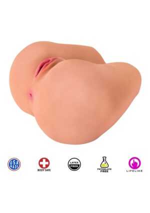 Maddie Vibrating Butt Missionary - Vanilla