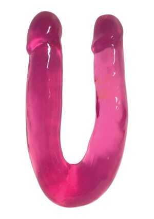 Sweet Slim Double Dipper Dildo - Pink