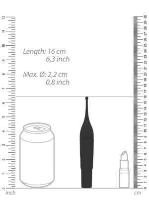 Clitoral Tickler - Black - Afbeelding 4