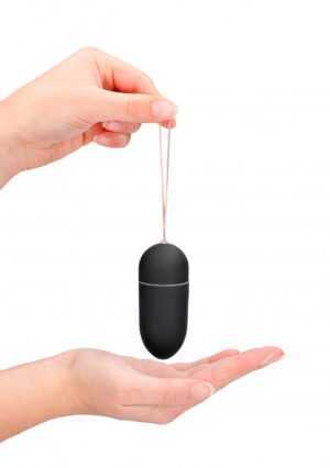 10 Speed Remote Vibrating Egg - Big - Black - Afbeelding 10
