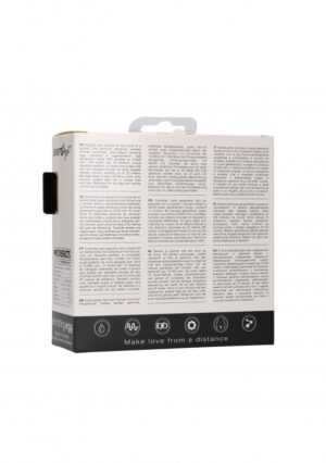 10 Speed Remote Vibrating Egg - Big - Black - Afbeelding 3