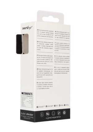 Bullet Vibrator - Extra Long - Black - Afbeelding 3