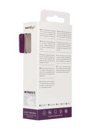 Bullet Vibrator - Extra Long - Purple - Afbeelding 3