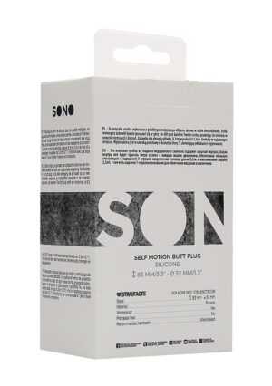 N0. 89 - Self Penetrating Butt Plug - Black - Afbeelding 3