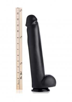 The Master Suction Cup Dildo - Black - Afbeelding 3