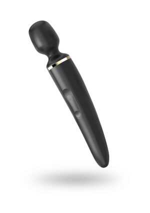Wand-er Woman Wand Vibrator - Black/Gold