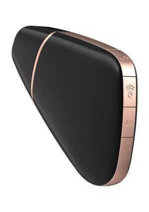 Love Triangle Air Pulse Stimulator + Vibration - Black - Afbeelding 4