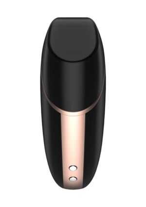 Love Triangle Air Pulse Stimulator + Vibration - Black - Afbeelding 7