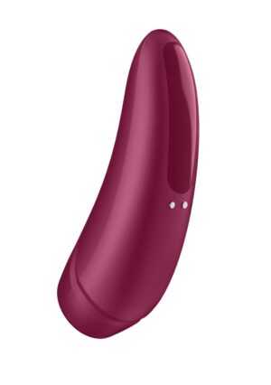 Curvy 1+ Air Pulse Stimulator + Vibration - Rose Red - Afbeelding 6
