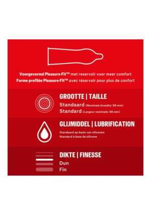 Thin Feel Extra Lube - 10 condoms - Afbeelding 3