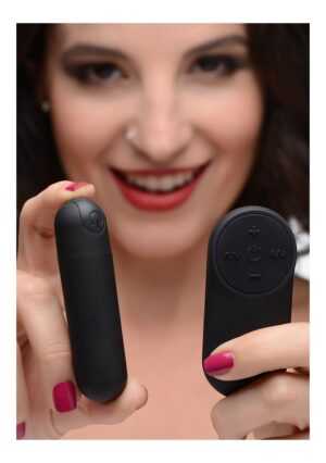 Vibrating Bullet with Remote Control - Black - Afbeelding 10
