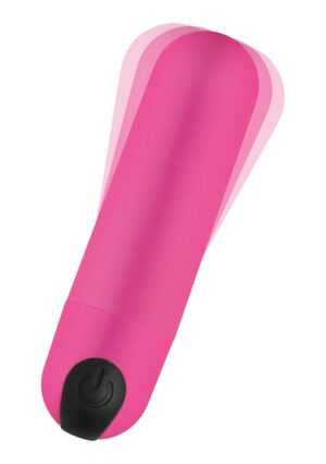 Vibrating Bullet with Remote Control - Pink