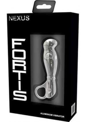 FORTIS Aluminium Vibrating Prostate Massager - Silver