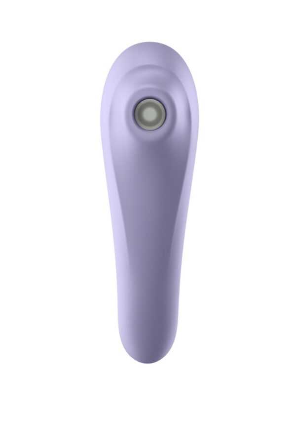 Dual Pleasure Air Pulse Vibrator - Mauve