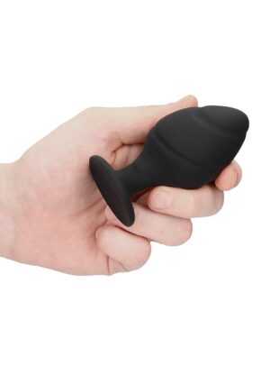 Swirled Butt Plug Set - Black - Afbeelding 4