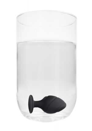 Swirled Butt Plug Set - Black - Afbeelding 7