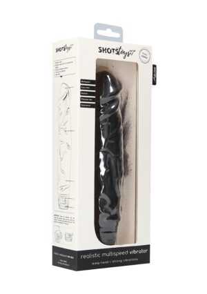 Realisic Multispeed Vibrator - Black - Afbeelding 2