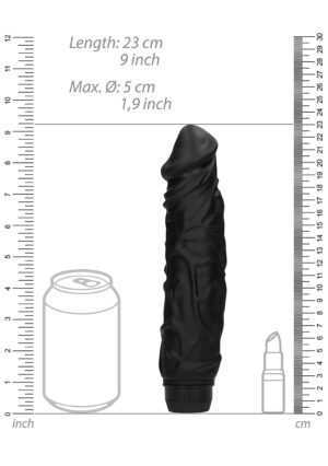 Realisic Multispeed Vibrator - Black - Afbeelding 4
